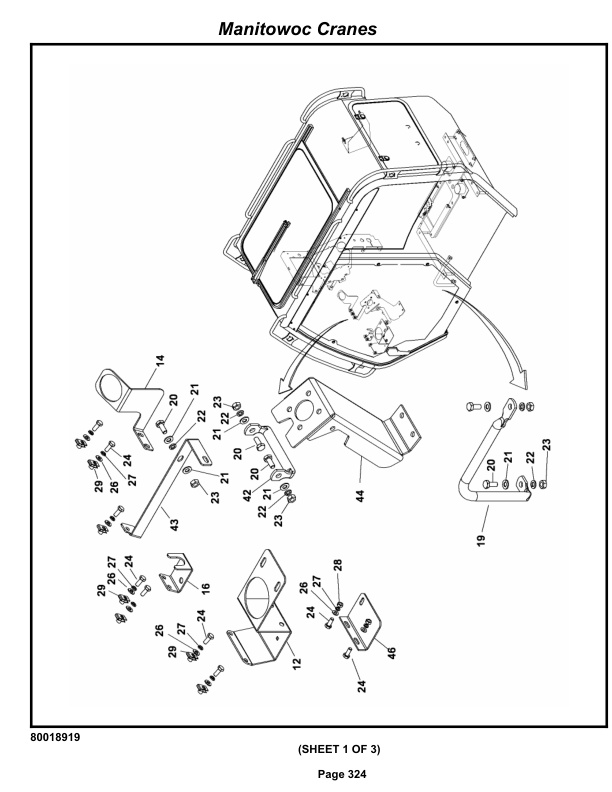 Grove RT765E-2 Crane Parts Manual 280059 2013-2