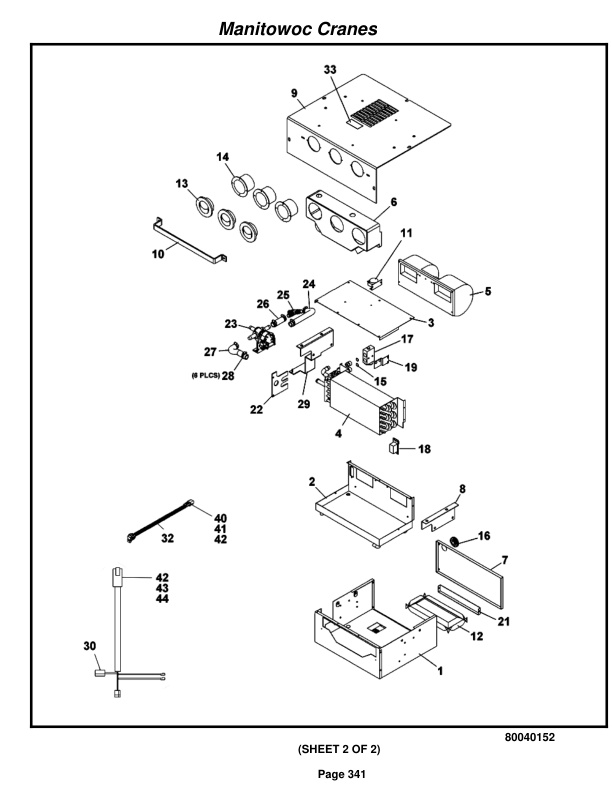 Grove RT765E-2 Crane Parts Manual 280214 2015-2