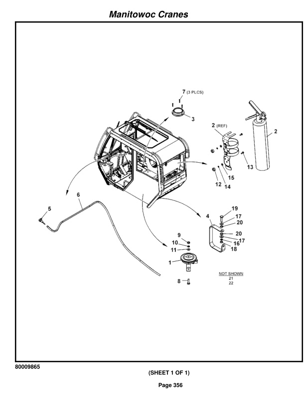 Grove RT770E 5 SECT Crane Parts Manual 235794 2016-2