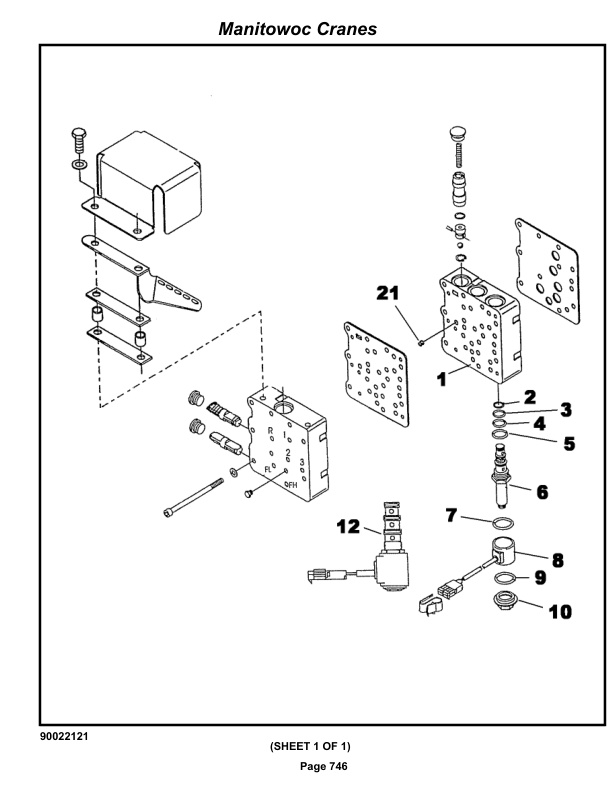 Grove RT770E 5 SECT Crane Parts Manual 236361 2018-3