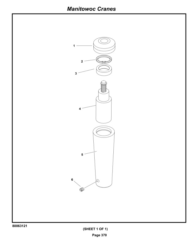 Grove RT770E 5 SECT Crane Parts Manual 236902 2020-2