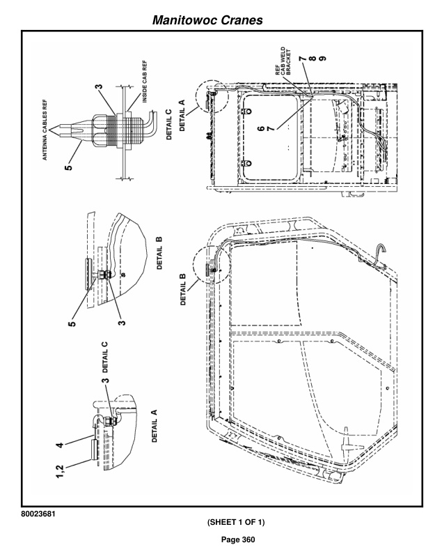 Grove RT770E Crane Parts Manual 234989 2014-2