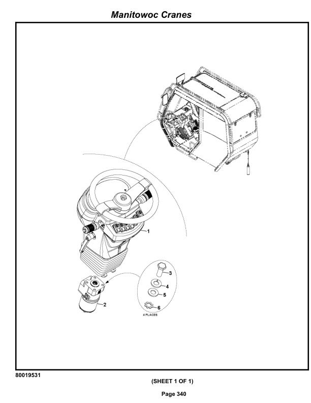 Grove RT770E Crane Parts Manual 400012 2014-2