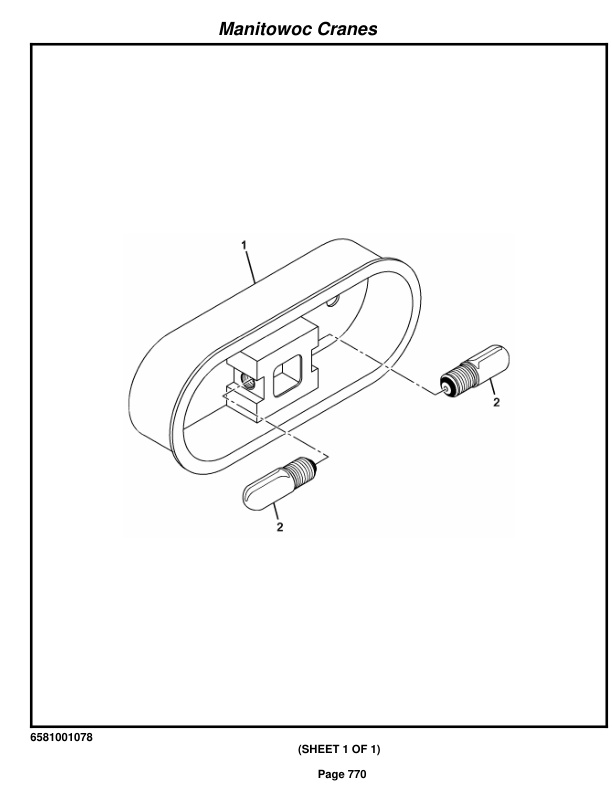 Grove RT855B Crane Parts Manual 77725 2017-3