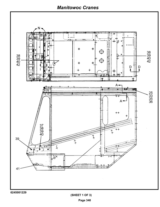 Grove RT855B Crane Parts Manual 84441 2019-2