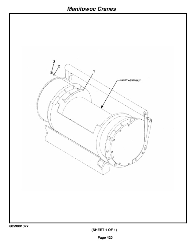 Grove RT860 Crane Parts Manual 220912 2014-2