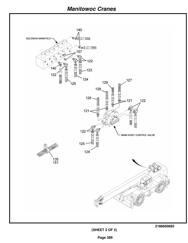 Grove RT860 Crane Parts Manual 221150 2014-2