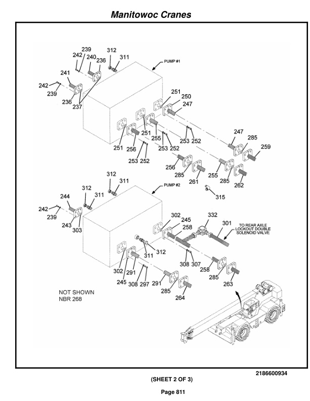 Grove RT860 Crane Parts Manual 221502 2014-3