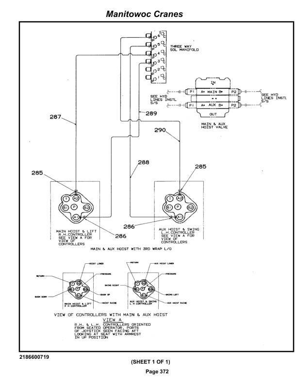 Grove RT865B Crane Parts Manual 87385 2020-2