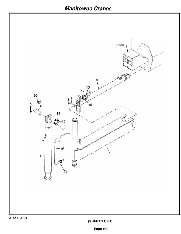 Grove RT865BXL Crane Parts Manual 220494 2014-3