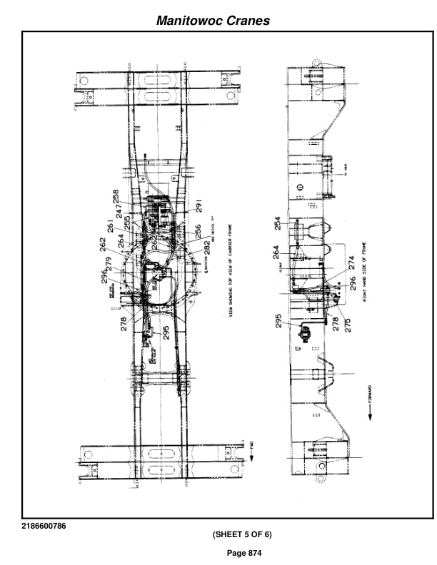 Grove RT865BXL Crane Parts Manual 83364 2012-3