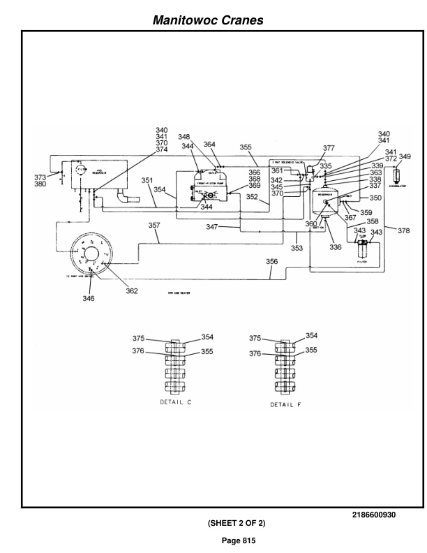 Grove RT870 Crane Parts Manual 220323 2014-3