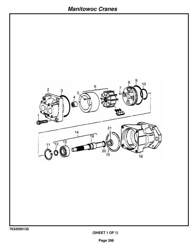 Grove RT870 Crane Parts Manual 221230 2014-2