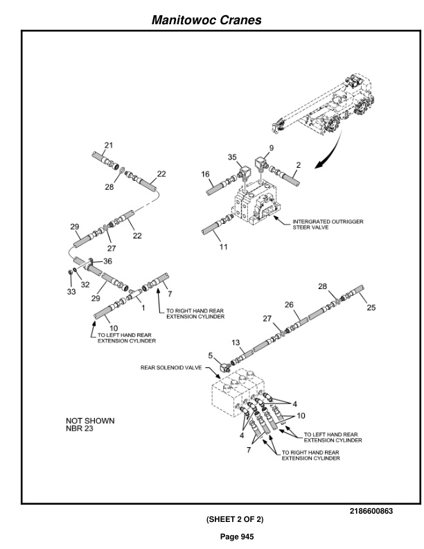 Grove RT875BXL Crane Parts Manual 223122 2015-3