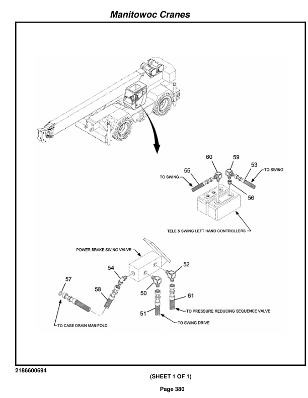 Grove RT875C Crane Parts Manual 222605 2014-2