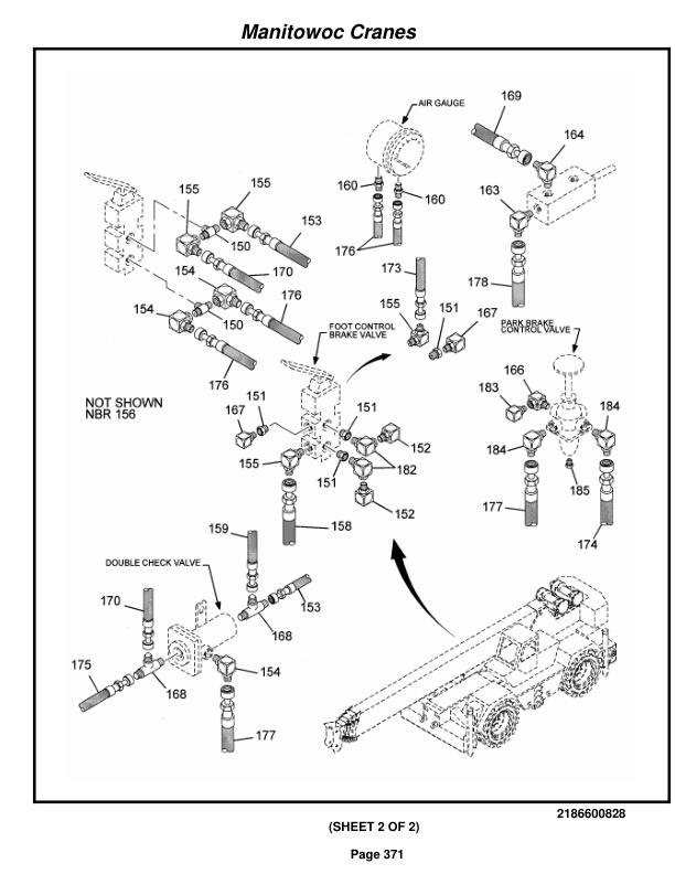 Grove RT875C Crane Parts Manual 222854 2015-2