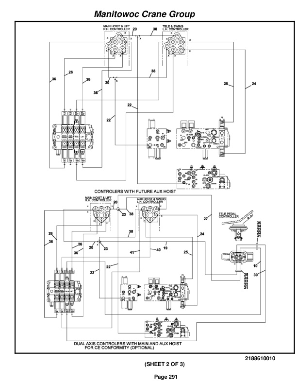 Grove RT875E Crane Parts Manual 224496 2005-2