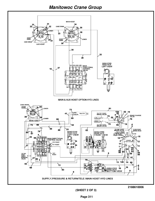 Grove RT875E Crane Parts Manual 227004 2008-2