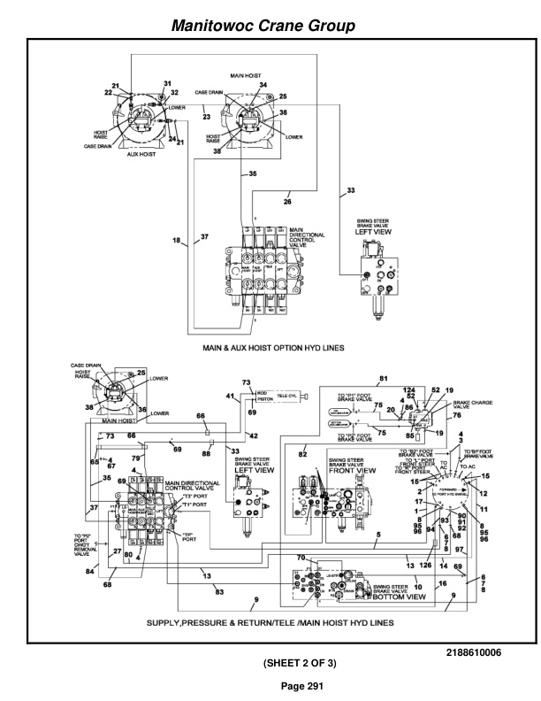 Grove RT875E3 Crane Parts Manual 225978 2006-2