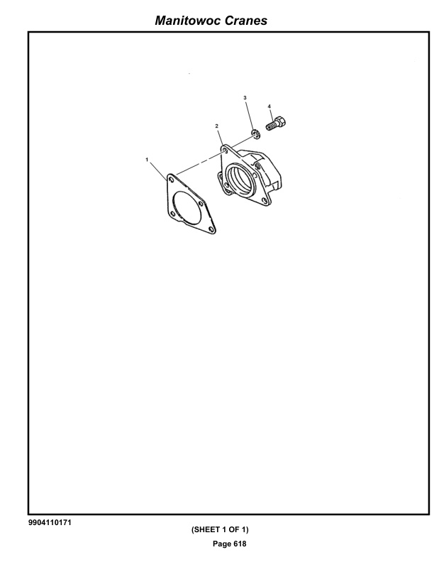 Grove RT875E3 Crane Parts Manual 227860 2019-3