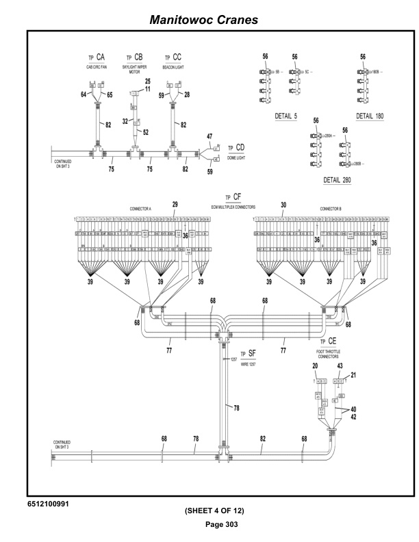 Grove RT875E3 Crane Parts Manual 227861 2019-2