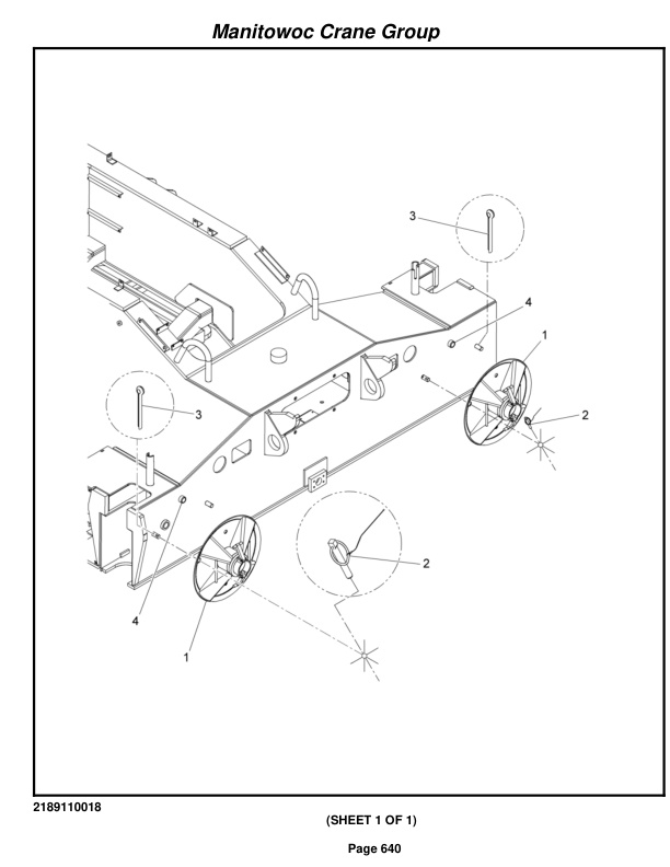 Grove RT875E3 Crane Parts Manual 227929 2007-3