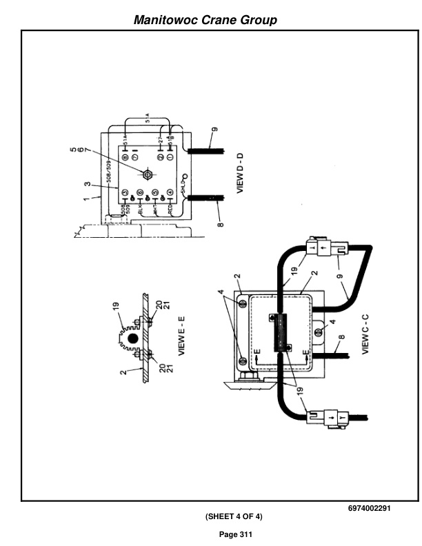 Grove RT880 Crane Parts Manual 220681 2004-2