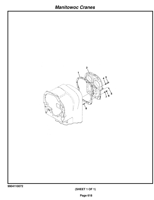 Grove RT880E Crane Parts Manual 224820 2014-3