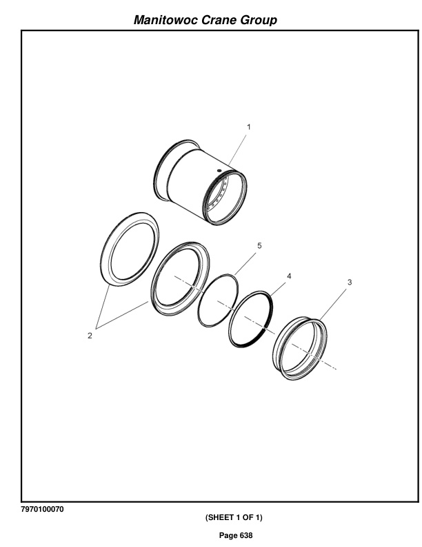 Grove RT880E Crane Parts Manual 228849 2008-3