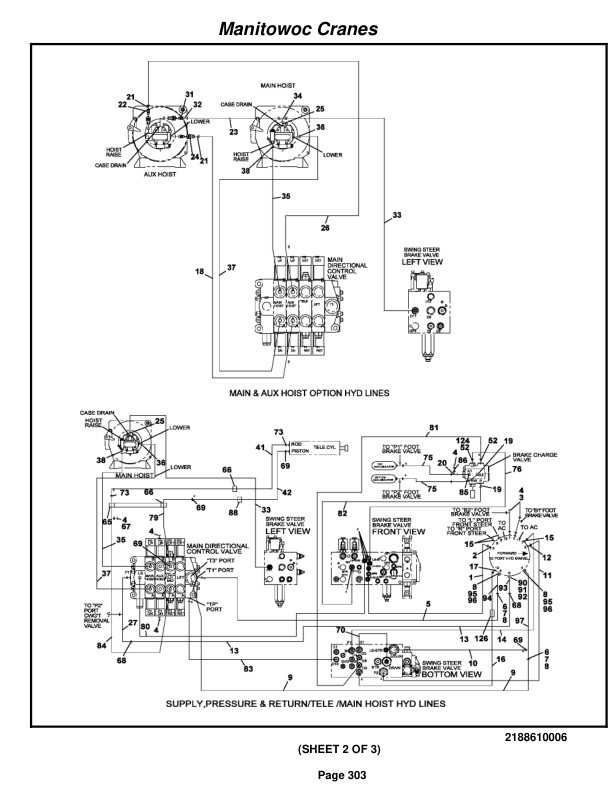 Grove RT880E Crane Parts Manual 230022 2009-2