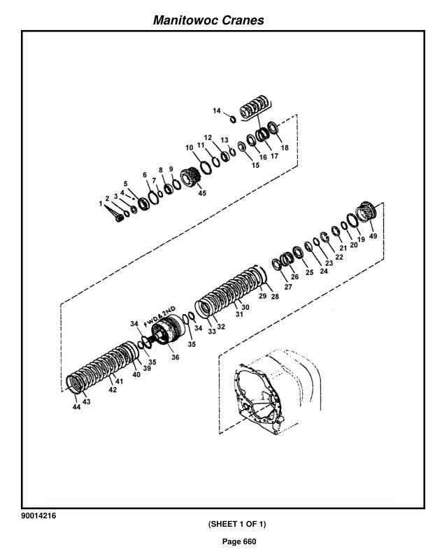 Grove RT880E Crane Parts Manual 230346 2015-3