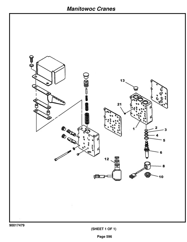 Grove RT880E Crane Parts Manual 230820 2016-3