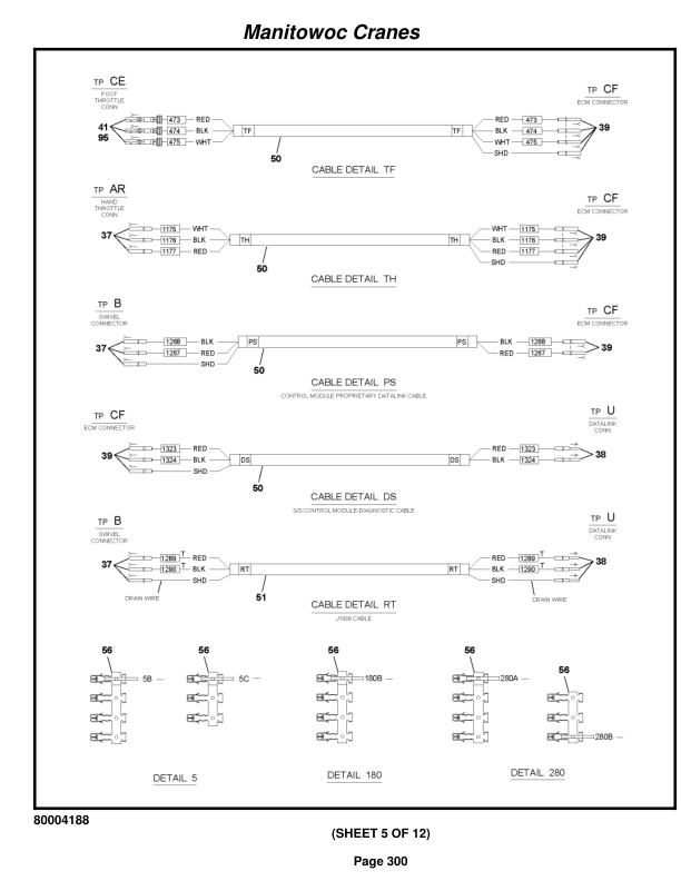 Grove RT880E Crane Parts Manual 230864 2014-2