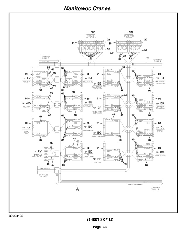 Grove RT880E Crane Parts Manual 231271 2010-2