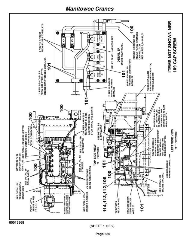 Grove RT880E Crane Parts Manual 231406 2010-3