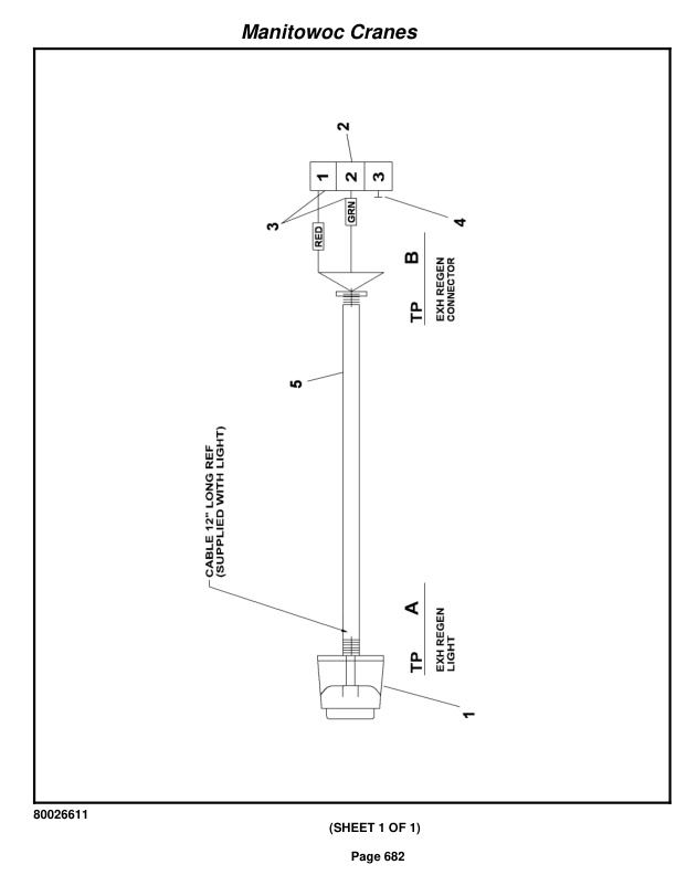 Grove RT880E Crane Parts Manual 231551 2011-3