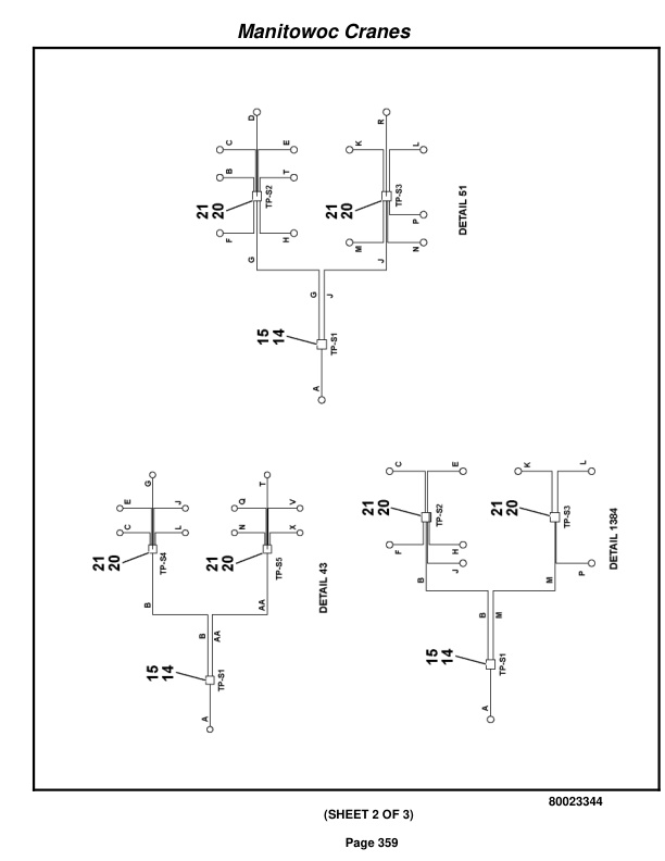 Grove RT880E Crane Parts Manual 231887 2011-2