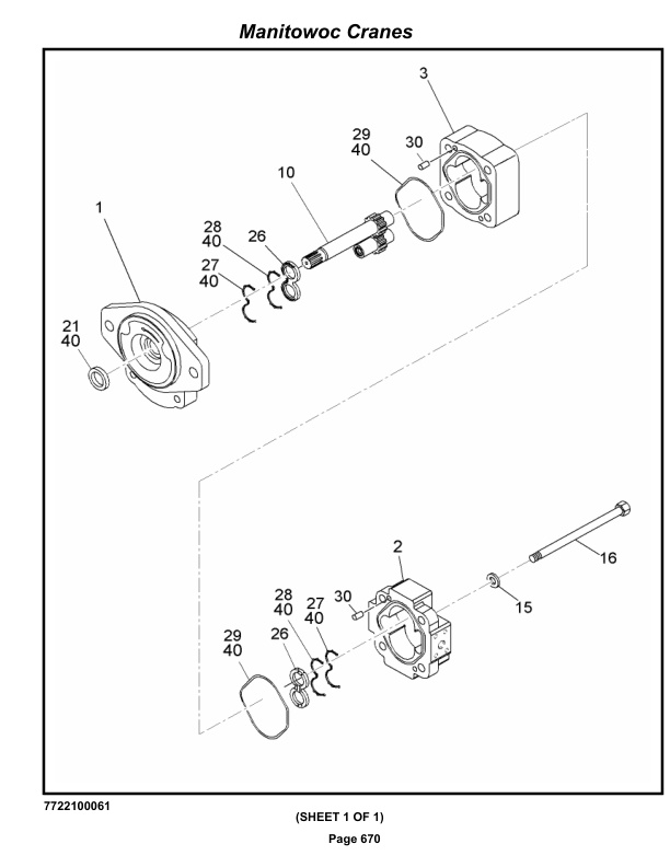 Grove RT880E Crane Parts Manual 231888 2020-3