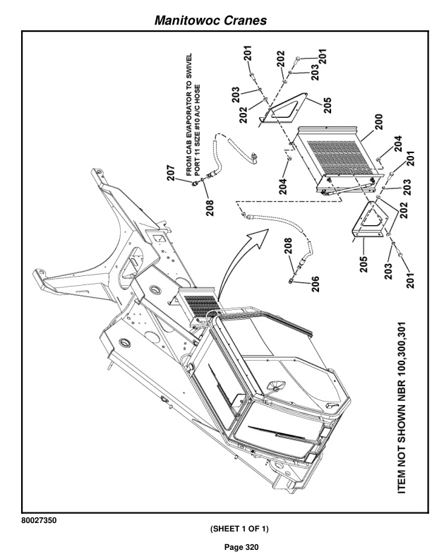 Grove RT880E Crane Parts Manual 231954 2011-2