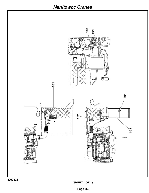 Grove RT880E Crane Parts Manual 231954 2011-3