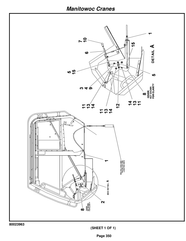 Grove RT880E Crane Parts Manual 232345 2012-2