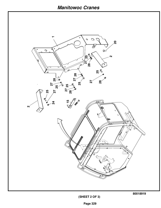 Grove RT880E Crane Parts Manual 232951 2012-2