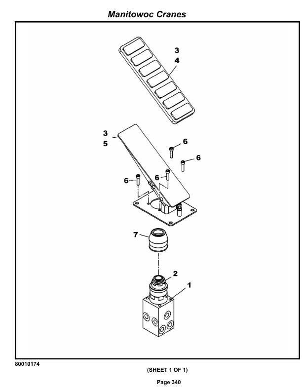 Grove RT880E Crane Parts Manual 233254 2012-2