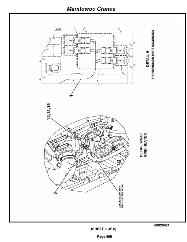 Grove RT880E Crane Parts Manual 233432 2015-3
