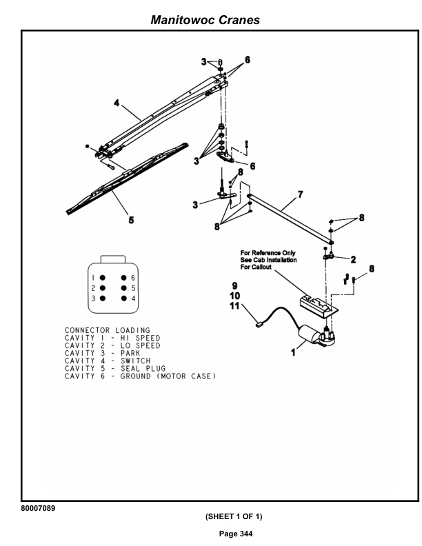 Grove RT880E Crane Parts Manual 233600 2012-2