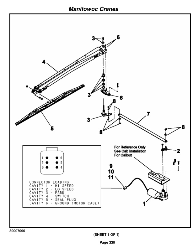 Grove RT880E Crane Parts Manual 234550 2014-2