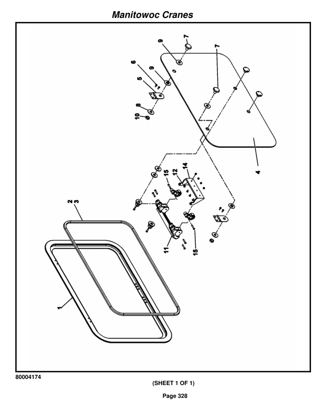 Grove RT880E Crane Parts Manual 234692 2014-2