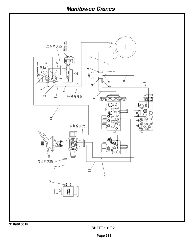 Grove RT890E Crane Parts Manual 223716 2015-2