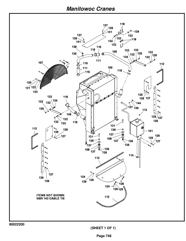 Grove RT890E Crane Parts Manual 231549 2011-3