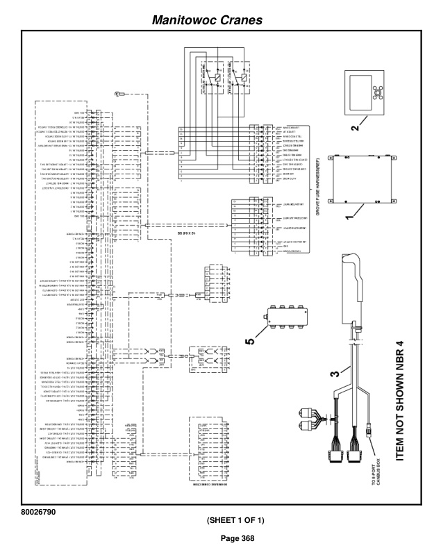 Grove RT890E Crane Parts Manual 231590 2011-2